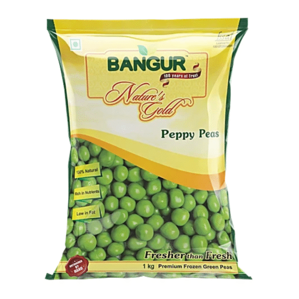 Bangur Premium Frozen Green Peas 1 Kg