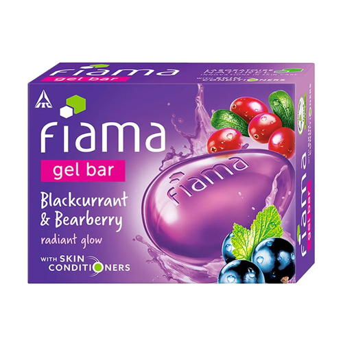 Fiama-Black-Current-75-G.png Fiama Gel Bathing Bar Bearberry & Blackcurrant - Image 1