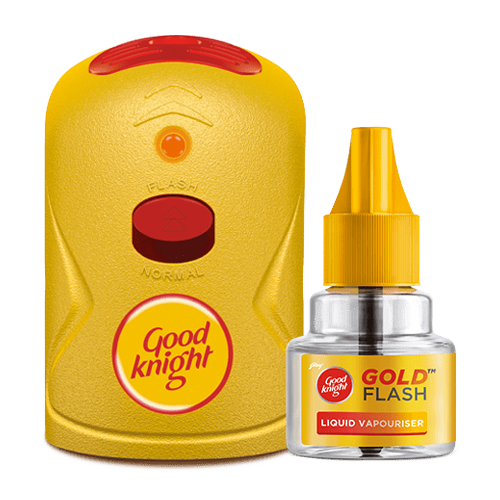 Good Knight Gold Flash Mosquito Repellent Machine + Refill 45 ml