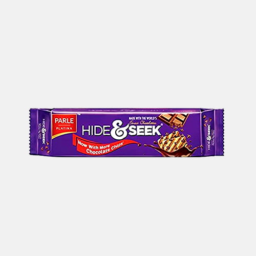 HIDE-N-SHIC.jpg Parle Hide & Seek Chocolate Chip Cookies 100 gm - Image 1