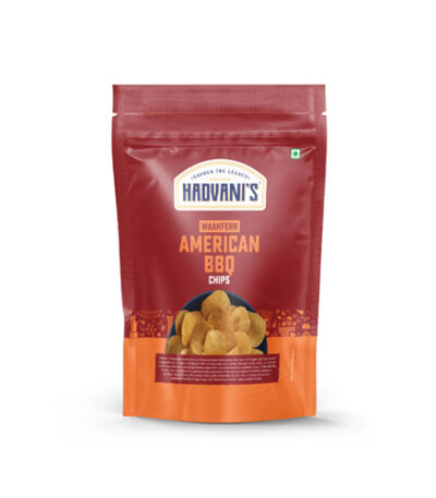 Hadvani Waahferr American BBQ Chips 80 gm