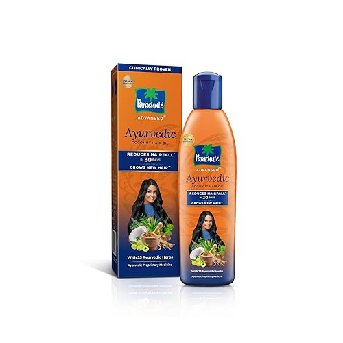 Parachute Advansed Ayurvedic Coconut Hair Oil 180 ml Parachute Advansed Ayurvedic Coconut Hair Oil 180 ml