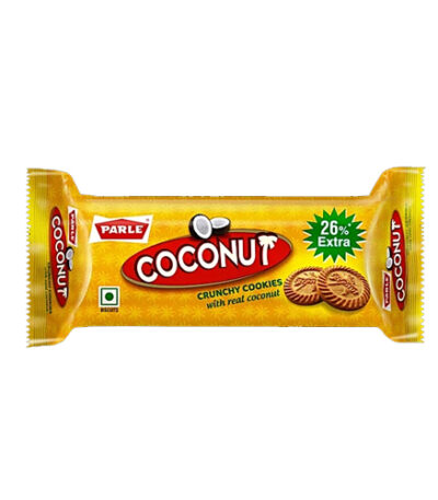 Parle Coconut Crunchy Cookies 76 gm