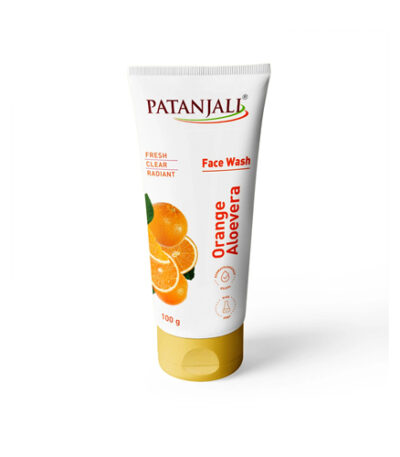 Patanjali Orange Aloevera Face Wash 100 gm