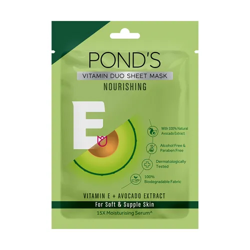 Ponds-Mask-Sheet-Nourishing-Avocado-25ml.jpg Ponds Mask Sheet Nourishing Avocado 25 ml - Image 1