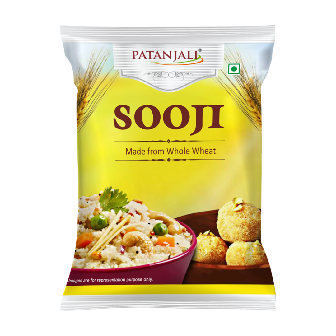 SoojiFront Patanjali Sooji 500 gm - Image 1