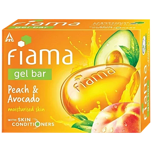 fiama-avocado.webp Fiama Peach & Avocado Gel Bar - Image 1